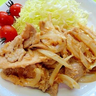 おろし玉ねぎで柔らか生姜焼き